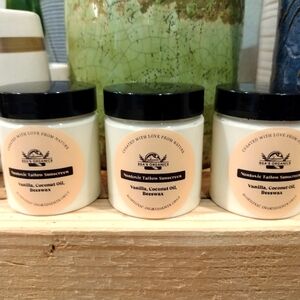 Nontoxic Sunscreen SPF 30 Tallow based Handmade